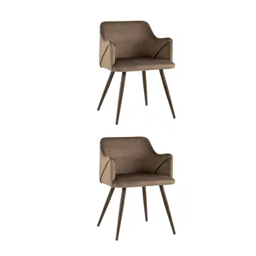 Стул Монарх NEW коричневый 2 шт Stool Group УТ000037484