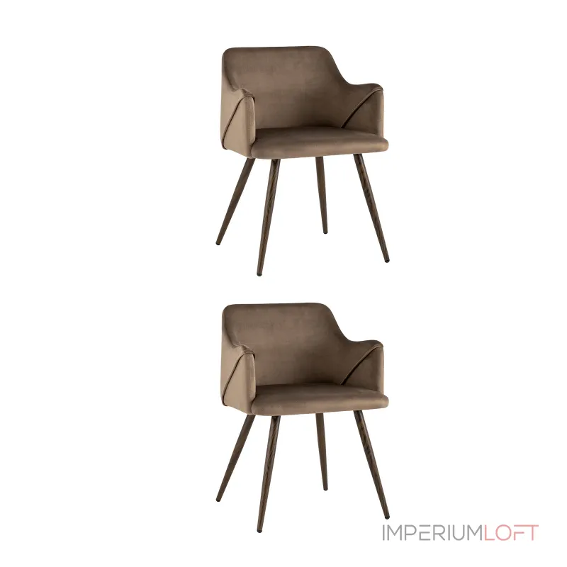 Стул Монарх NEW коричневый 2 шт Stool Group УТ000037484 Стул Монарх NEW коричневый 2 шт Stool Group УТ000037484