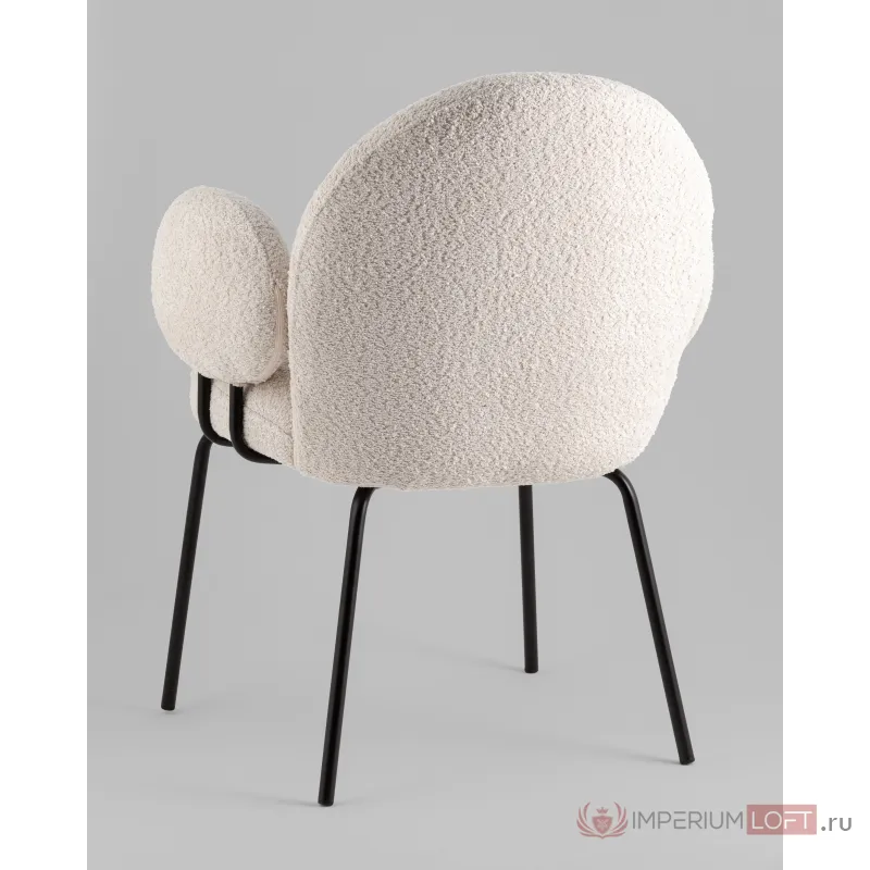 Кресло Nina M жемчужный Stool Group УТ000039031 от ImperiumLoft