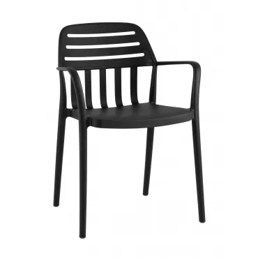 Стул Siena пластик черный Stool Group УТ000039938