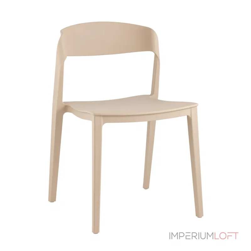 Стул Moris пластик бежевый Stool Group УТ000039254