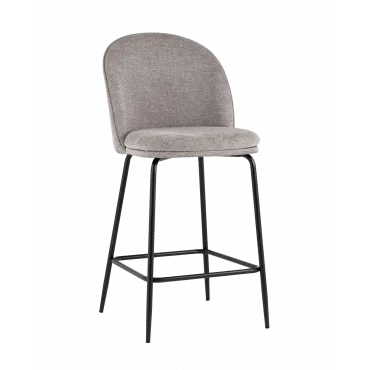 Стул полубарный Echo светло-серый Stool Group УТ000038596