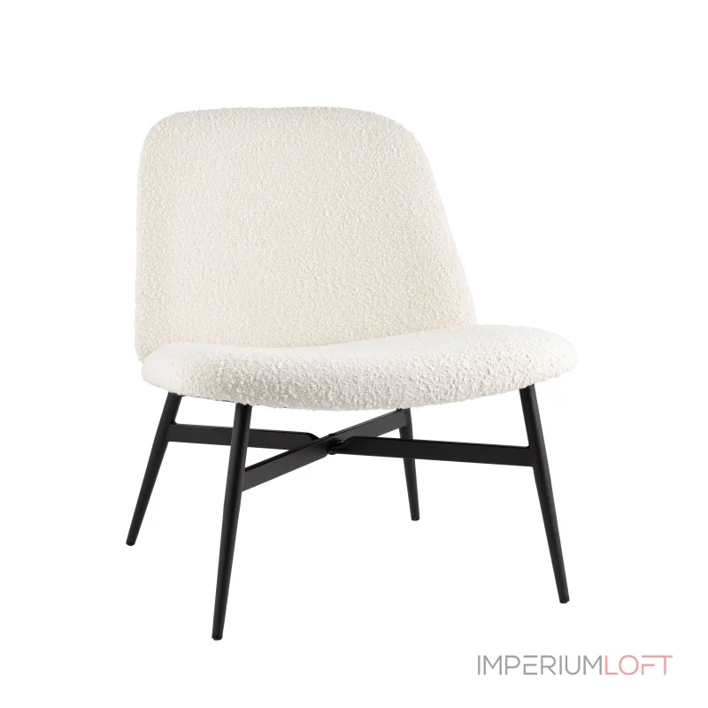 Кресло лаунж Ease белый Stool Group УТ000038982