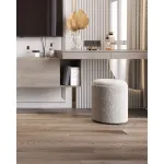 Пуф-столик с ящиком Хюгге S букле серый Stool Group УТ000038727 от ImperiumLoft