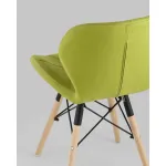 Стул Бон рогожка оливковый 4 шт. Stool Group УТ000035721 от ImperiumLoft