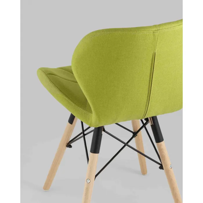 Стул Бон рогожка оливковый 4 шт. Stool Group УТ000035721 от ImperiumLoft