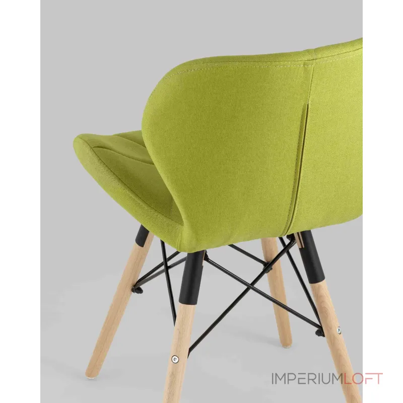 Стул Бон рогожка оливковый 4 шт. Stool Group УТ000035721 от ImperiumLoft Стул Бон рогожка оливковый 4 шт. Stool Group УТ000035721 от ImperiumLoft