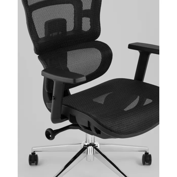 Кресло офисное Techno Professional черный Stool Group УТ000039503 от ImperiumLoft