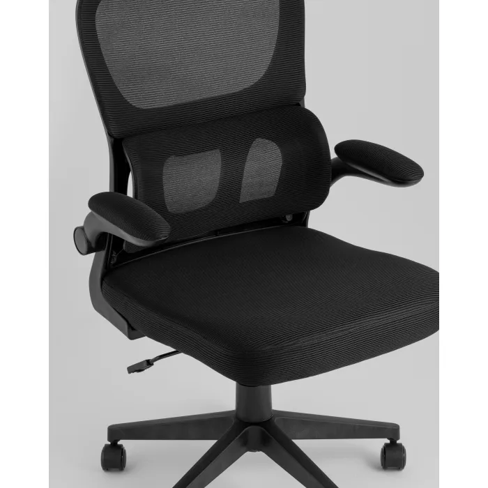 Кресло офисное Airone Expert черный Stool Group УТ000039372 от ImperiumLoft