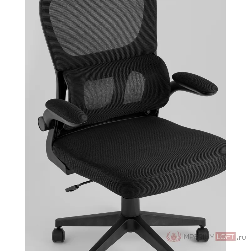 Кресло офисное Airone Expert черный Stool Group УТ000039372 от ImperiumLoft