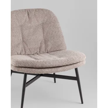 Кресло лаунж Tail коричневый Stool Group УТ000038980 от ImperiumLoft
