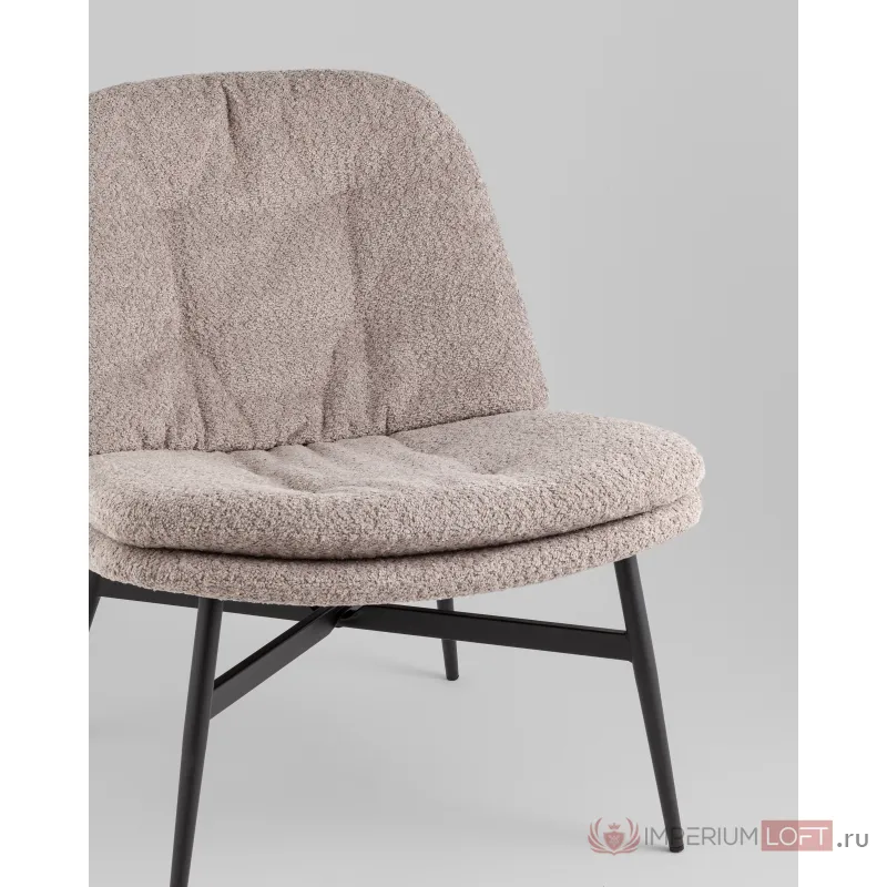 Кресло лаунж Tail коричневый Stool Group УТ000038980 от ImperiumLoft