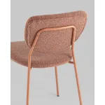 Стул обеденный Gigi коричневый букле розовые ножки Stool Group УТ000039037