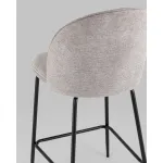 Стул полубарный Echo светло-серый Stool Group УТ000038596 от ImperiumLoft