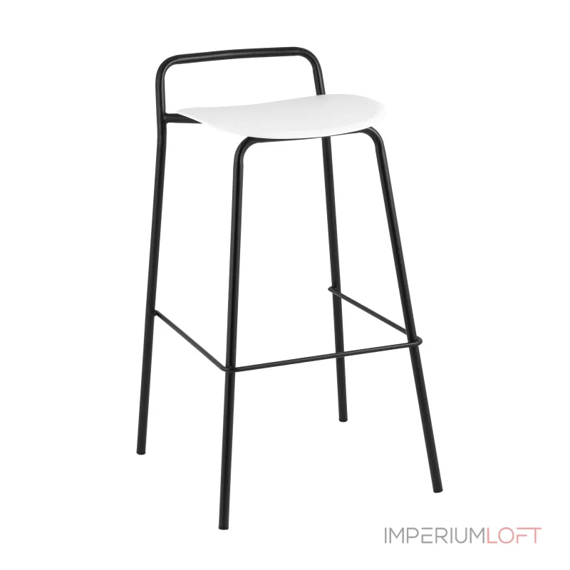 Стул барный Mantis белый Stool Group УТ000038919 Стул барный Mantis белый Stool Group УТ000038919