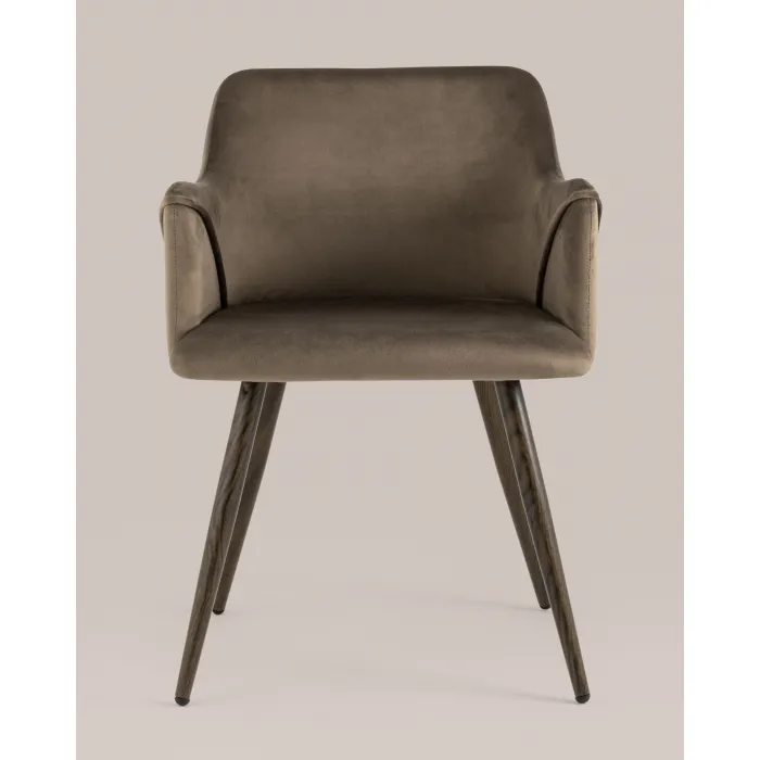 Стул Монарх NEW коричневый 2 шт Stool Group УТ000037484 от ImperiumLoft