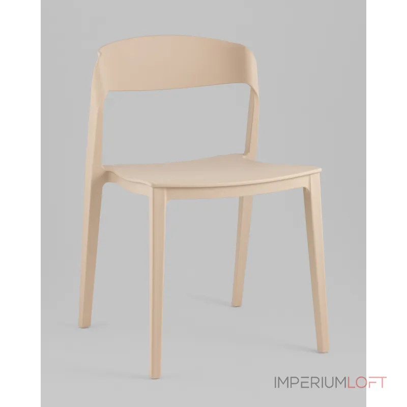 Стул Moris пластик бежевый Stool Group УТ000039254