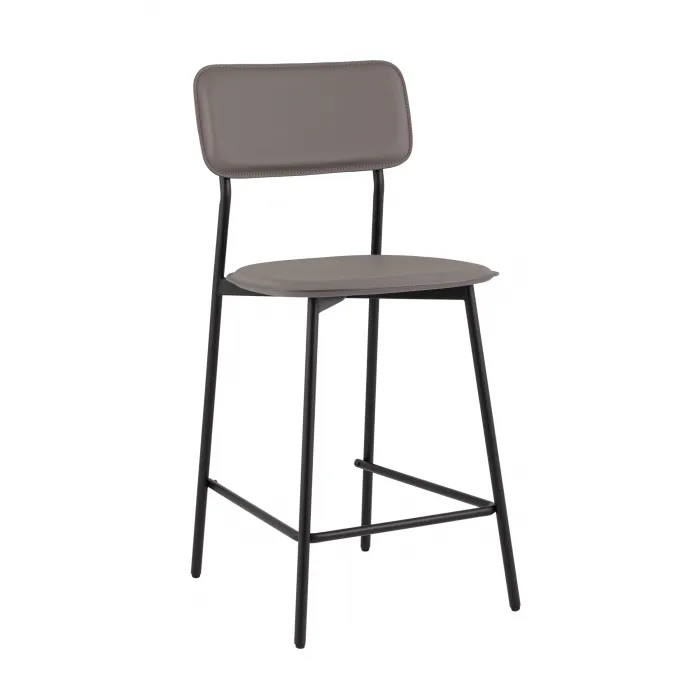 Стул полубарный Mikkie серый Stool Group УТ000039226 от ImperiumLoft