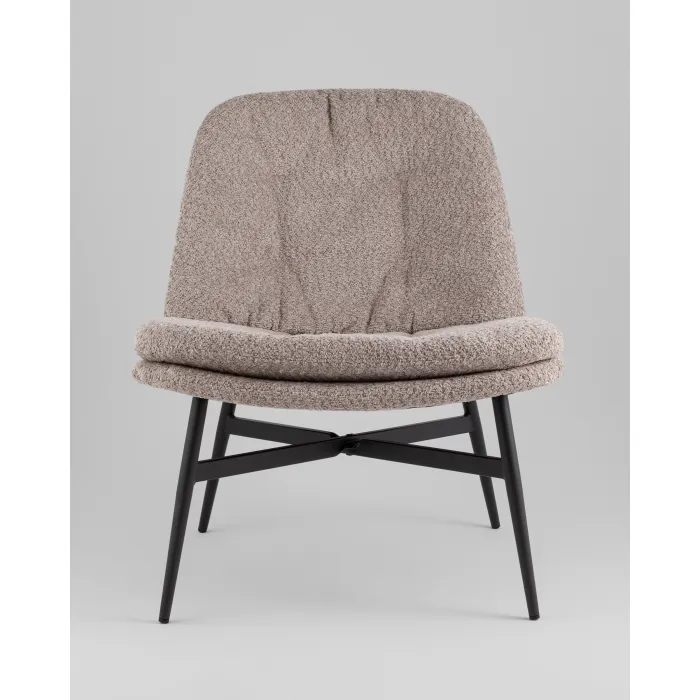 Кресло лаунж Tail коричневый Stool Group УТ000038980 от ImperiumLoft