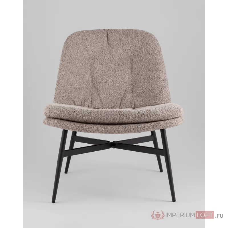 Кресло лаунж Tail коричневый Stool Group УТ000038980 от ImperiumLoft