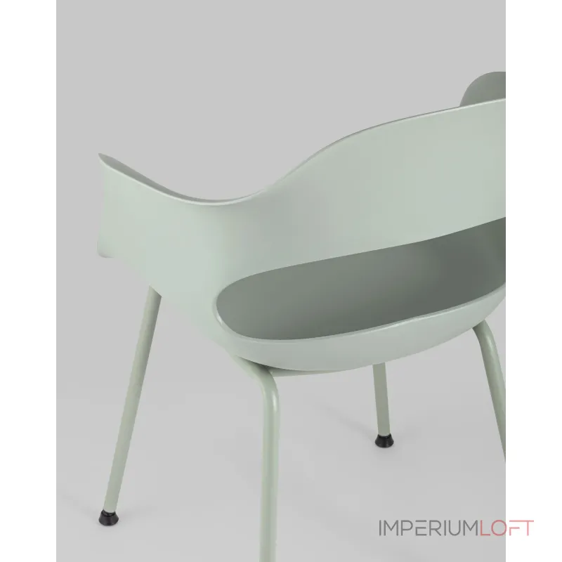 Стул Lady пластик серо-зеленый 4 шт. Stool Group УТ000037273 от ImperiumLoft Стул Lady пластик серо-зеленый 4 шт. Stool Group УТ000037273 от ImperiumLoft