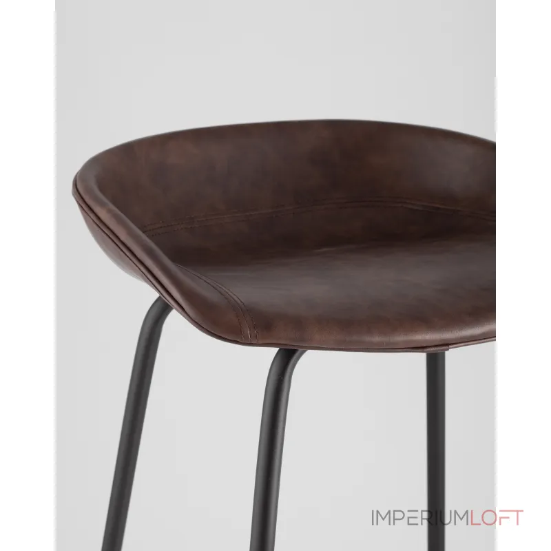 Стул барный Beetle Lite PU коричневый 2 шт Stool Group УТ000038319 Стул барный Beetle Lite PU коричневый 2 шт Stool Group УТ000038319