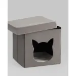Пуф складной с ящиком Store Pet антрацитовый Stool Group УТ000038969