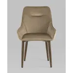 Стул Диана велюр бежевый 4 шт Stool Group УТ000037399