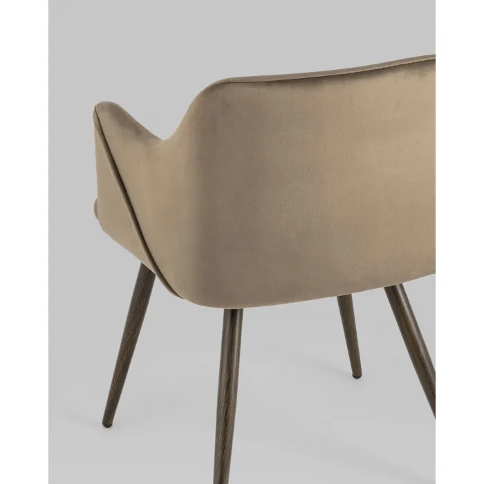 Стул Монарх NEW коричневый 2 шт Stool Group УТ000037484 от ImperiumLoft