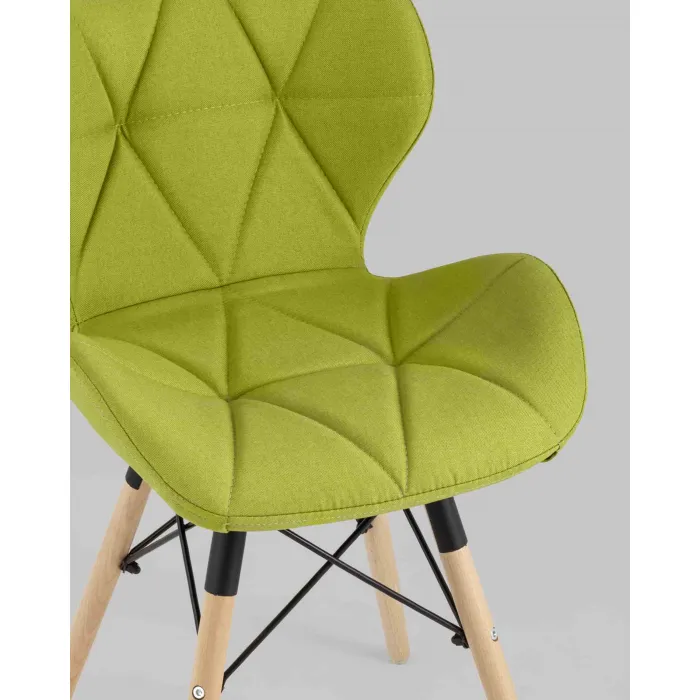 Стул Бон рогожка оливковый 4 шт. Stool Group УТ000035721 от ImperiumLoft