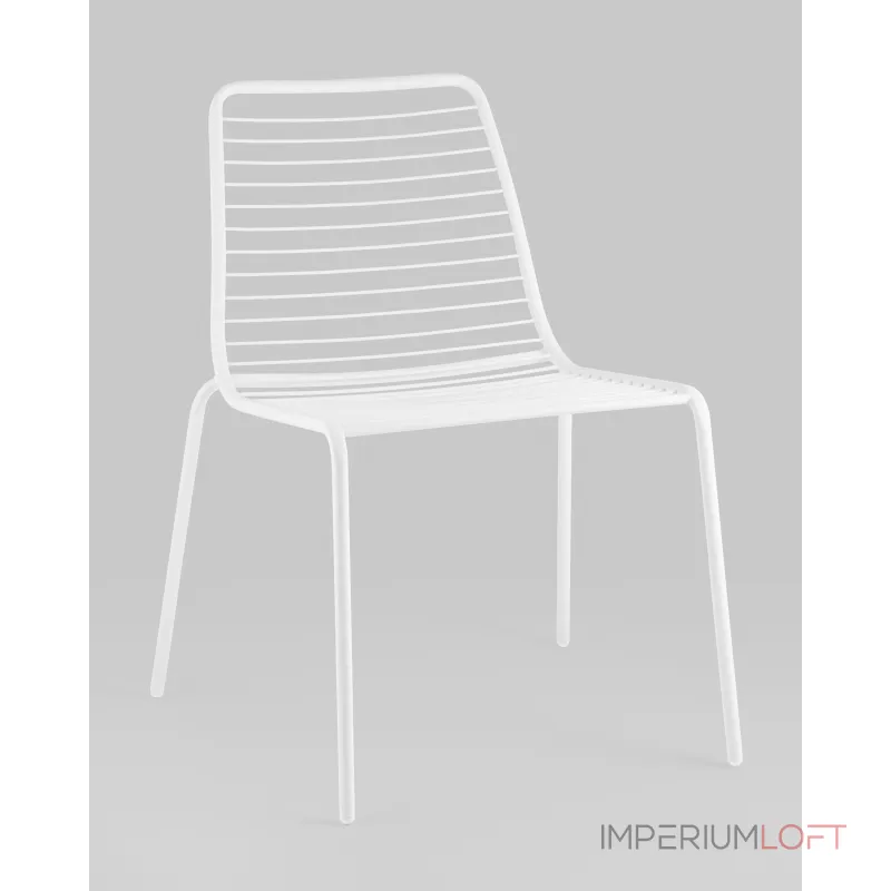 Стул Дели металл белый Stool Group УТ000039258 Стул Дели металл белый Stool Group УТ000039258
