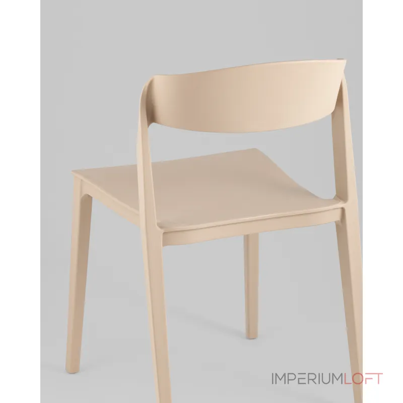 Стул Moris пластик бежевый Stool Group УТ000039254