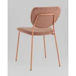 Стул обеденный Gigi коричневый букле розовые ножки Stool Group УТ000039037