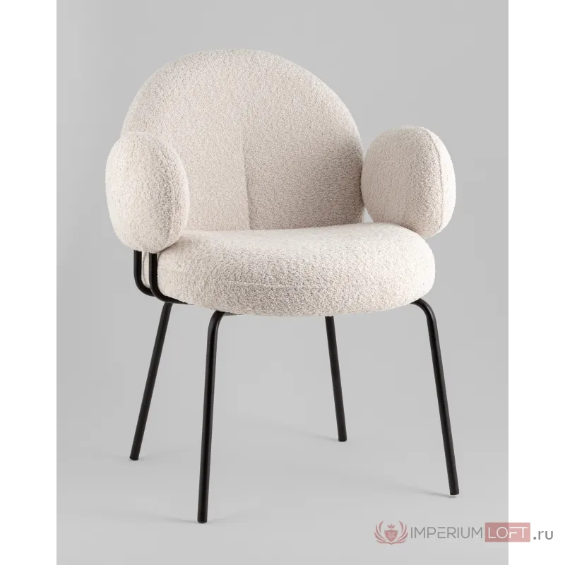 Кресло Nina M жемчужный Stool Group УТ000039031 от ImperiumLoft
