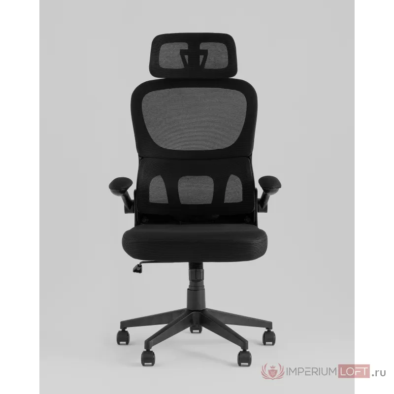 Кресло офисное Airone Expert черный Stool Group УТ000039372 от ImperiumLoft