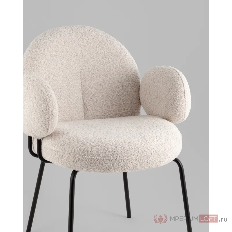 Кресло Nina M жемчужный Stool Group УТ000039031 от ImperiumLoft