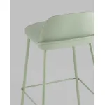 Стул барный Mist серо-зеленый 4 шт Stool Group УТ000038328