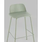 Стул барный Mist серо-зеленый 4 шт Stool Group УТ000038328