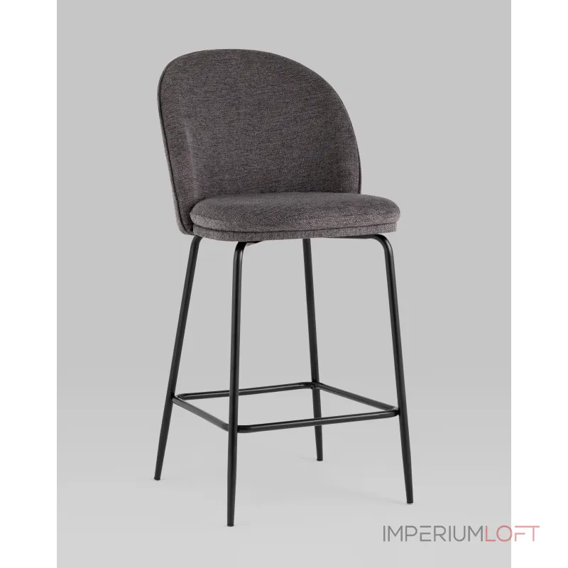 Стул полубарный Echo темно-серый Stool Group УТ000038597 от ImperiumLoft