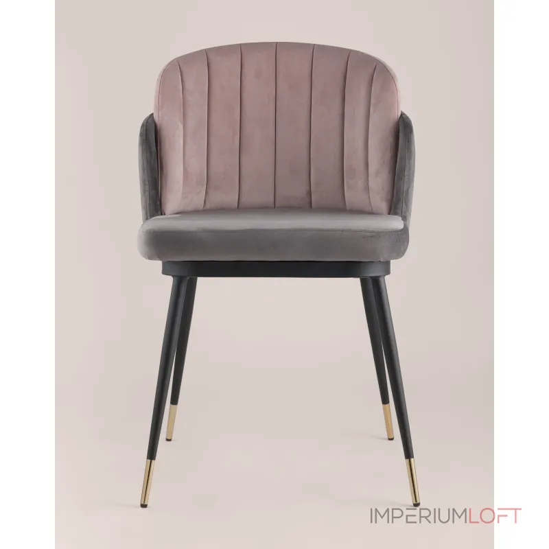 Стул Пенелопа темно-серый 2 шт Stool Group УТ000037530 от ImperiumLoft Стул Пенелопа темно-серый 2 шт Stool Group УТ000037530 от ImperiumLoft