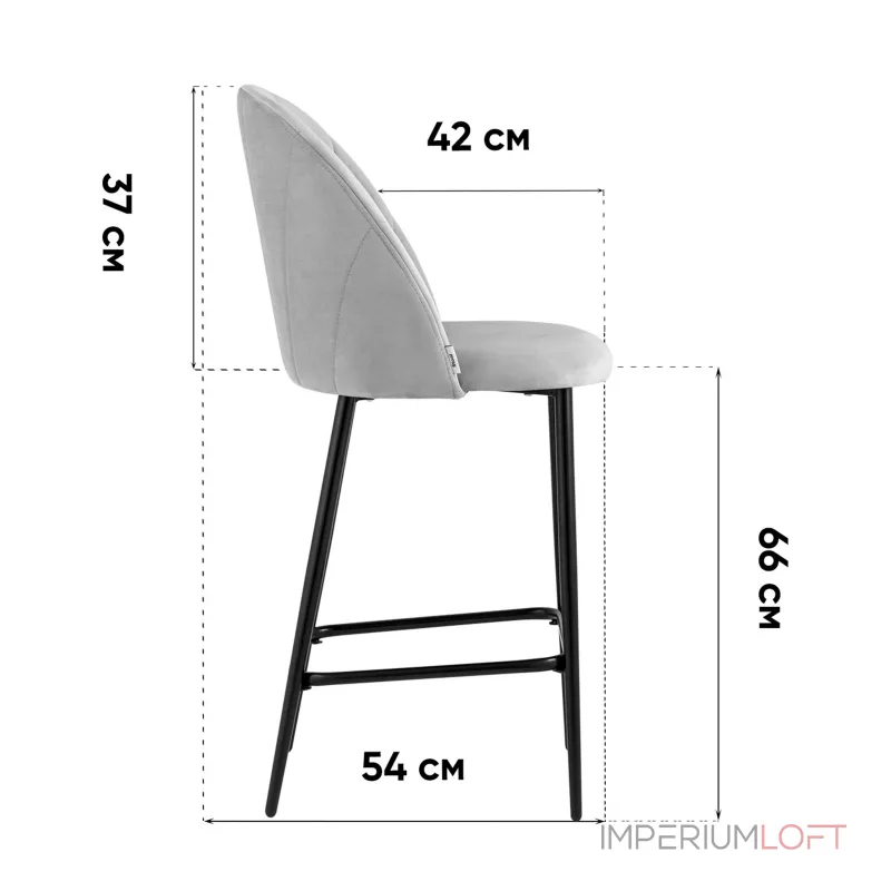 Стул полубарный Stool Group Логан SN УТ000042216