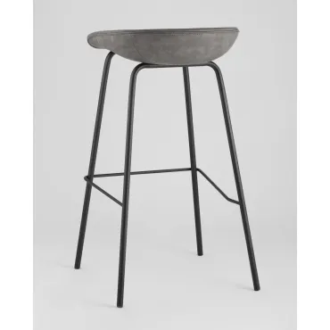 Стул барный Beetle Lite PU серый 2 шт Stool Group УТ000038317 от ImperiumLoft