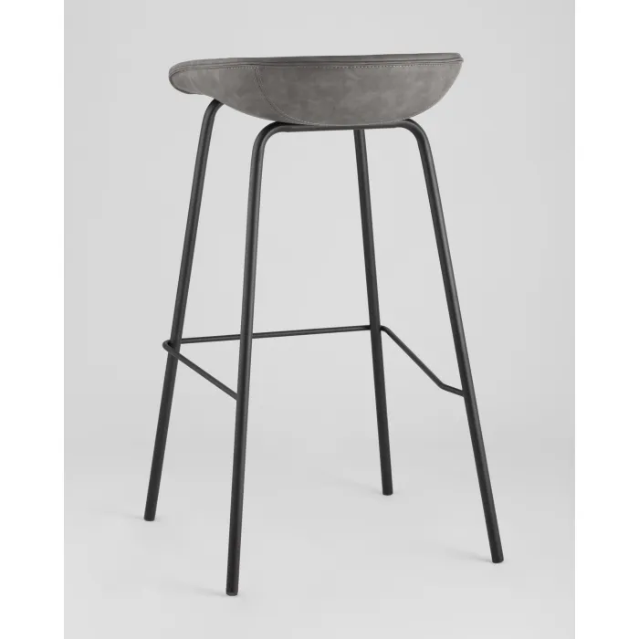 Стул барный Beetle Lite PU серый 2 шт Stool Group УТ000038317 от ImperiumLoft