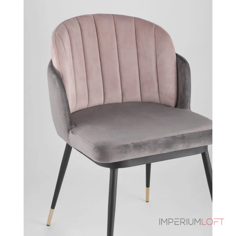 Стул Пенелопа темно-серый 2 шт Stool Group УТ000037530 от ImperiumLoft Стул Пенелопа темно-серый 2 шт Stool Group УТ000037530 от ImperiumLoft