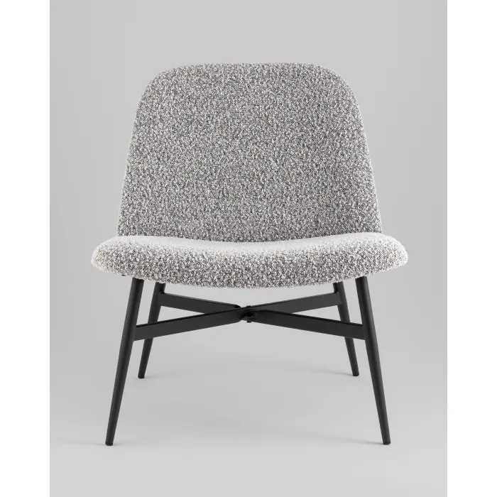 Кресло лаунж Ease серый Stool Group УТ000038984 от ImperiumLoft