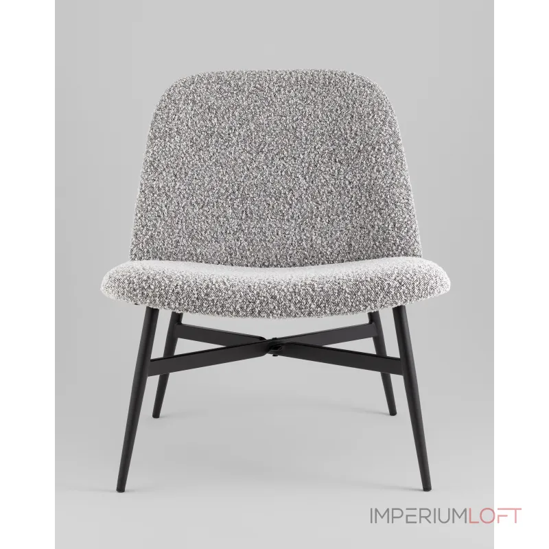 Кресло лаунж Ease серый Stool Group УТ000038984