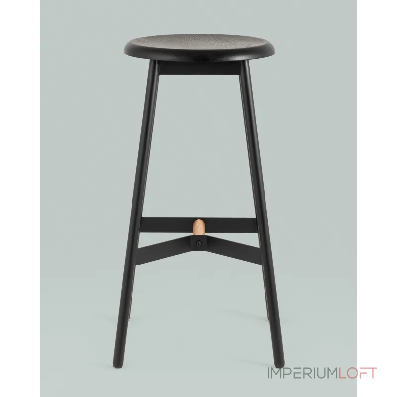 Стул барный Knobb черный 2 шт Stool Group УТ000038297 Стул барный Knobb черный 2 шт Stool Group УТ000038297
