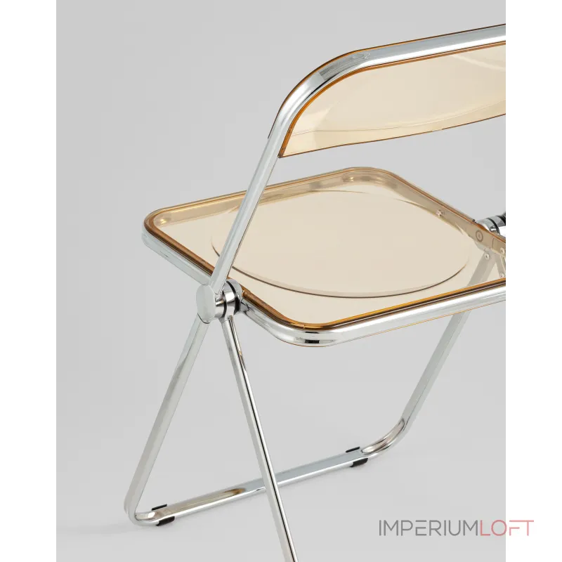 Стул складной Fold Amber янтарный Stool Group УТ000039195 Стул складной Fold Amber янтарный Stool Group УТ000039195