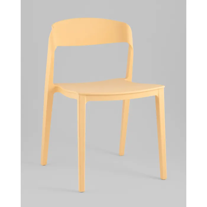 Стул Moris пластик бледно-желтый Stool Group УТ000039255 от ImperiumLoft