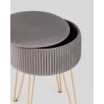 Пуф Астор серый Stool Group УТ000039497 от ImperiumLoft